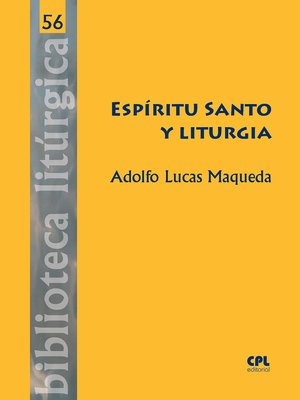 cover image of Espíritu Santo y liturgia
